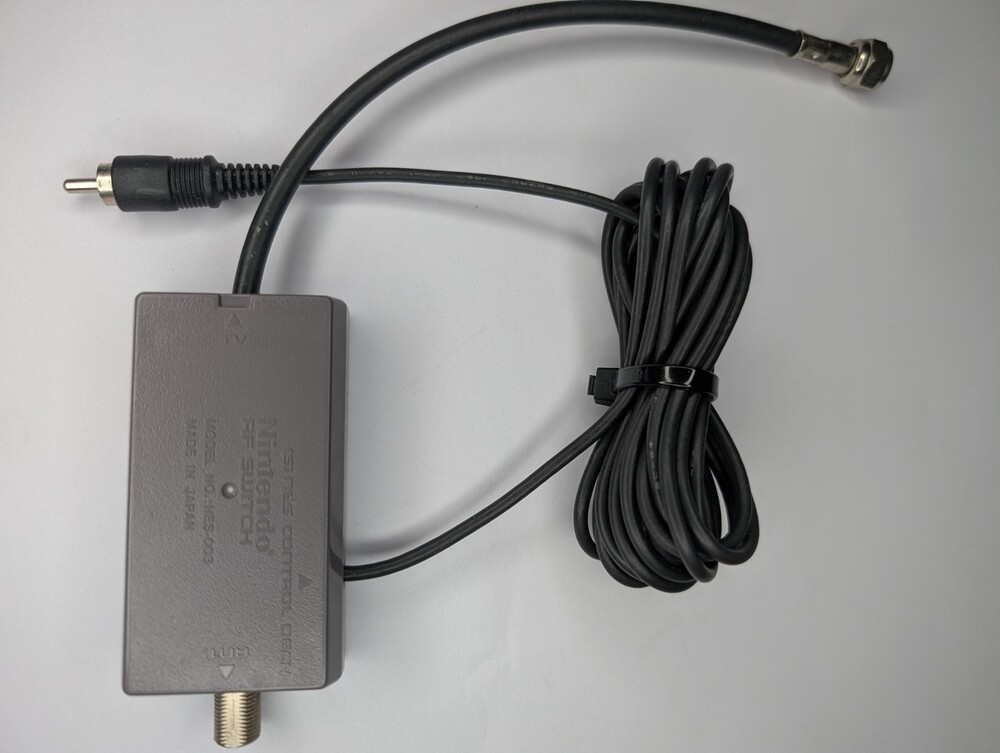 Nintendo NES RF AV Cable Adapter Switch SNES NES-003 Official OEM Untested
